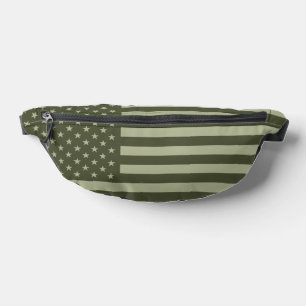 Riñoneras Bandera estadounidense BDU Green
