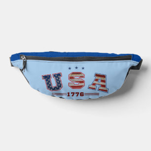 Riñoneras Bandera estadounidense de EE. UU. 1776  Día de la 
