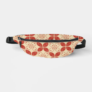 Riñoneras Batik Kawung, patrón indonesio, javanés, etnia