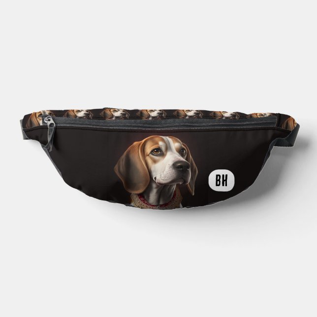Riñoneras Beagles Perro Iniciales Personalizadas (Distribución)