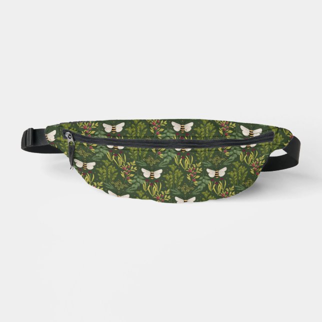 Riñoneras Bees and Foliage Fanny Pack (Anverso)