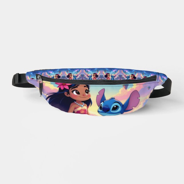 Riñoneras Beste Freunde fürs Leben – Lilo & Stitch (Anverso)