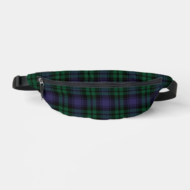 Riñoneras Black Watch Tartán, Plaid (Anverso)