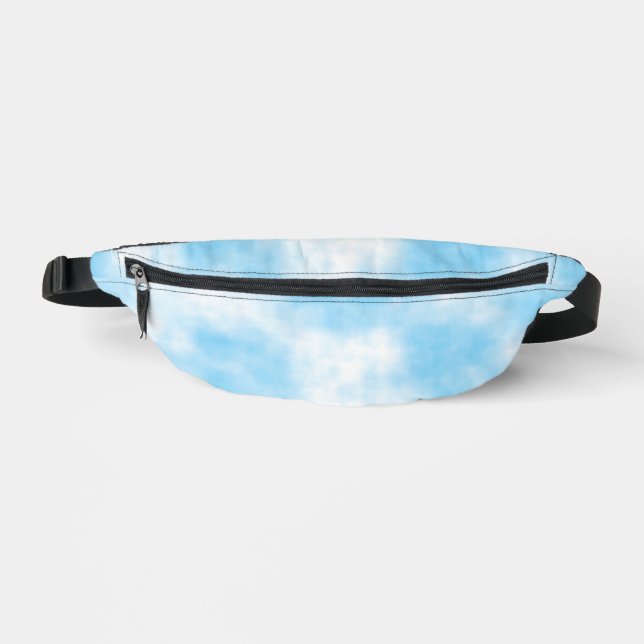 Riñoneras Blue Sky and Cloud Art Personalizado (Anverso)