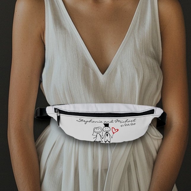 Riñoneras Boda Personalizado Bride Groom Favor (Subido por el creador)
