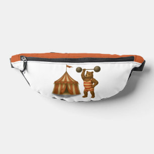 Riñoneras Brandon, oso fuerte del circo