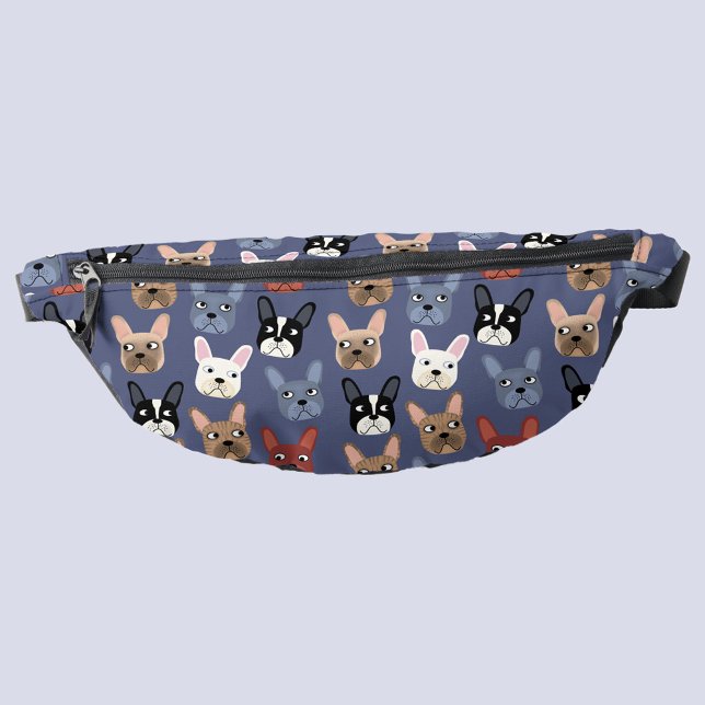 Riñoneras Bulldog francés divertido (Fun French Bulldog fanny pack for dog lovers)
