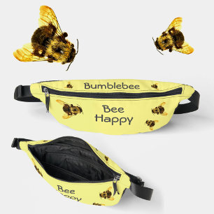 Riñoneras Bumblebees Bee Happy Yellow