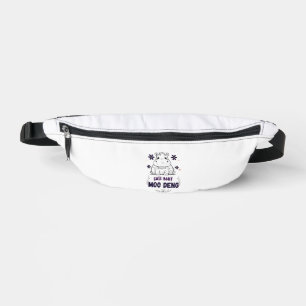 Riñoneras Cama de Moo Deng para bebé