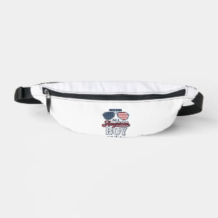 Riñoneras Camiseta de diseño de gafas de sol patrióticas par