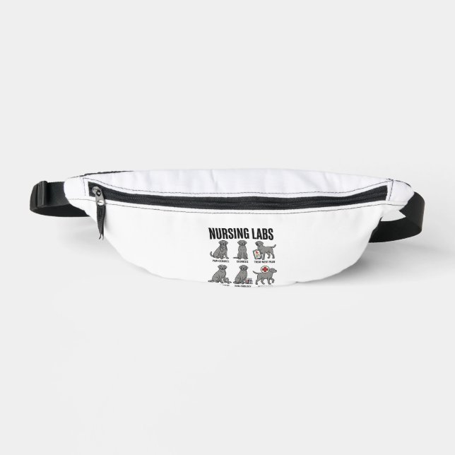Riñoneras Camiseta de diseño vectorial con broma médica de p (Anverso)