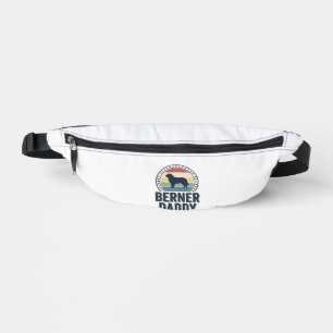 Riñoneras Camiseta de vector de diseño de papá de perro vint