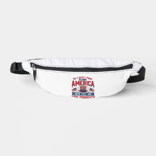Riñoneras Camiseta Patriótica América Qué Tan Libre Eres Est