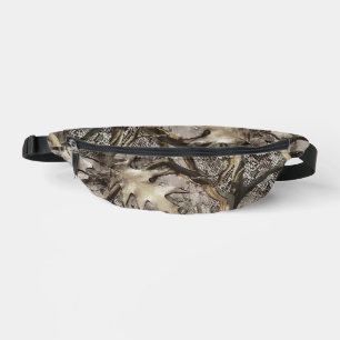Riñoneras Camo de Hojas Secas para Cazadores
