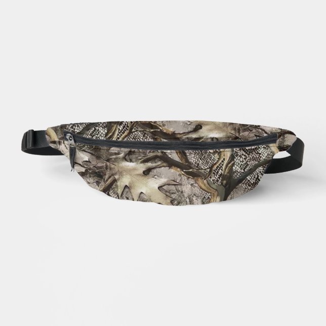 Riñoneras Camo de Hojas Secas para Cazadores (Anverso)