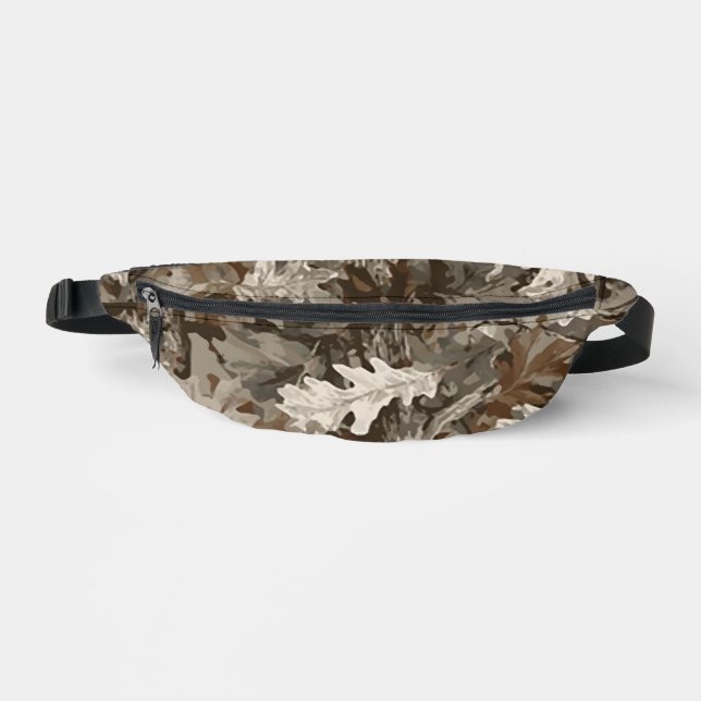 Riñoneras Camuflaje de roble de bosque  (Anverso)