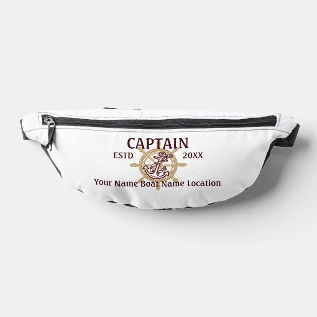 Riñoneras Capitán Personalizado Tripulación de Primer Destin (Distribución)