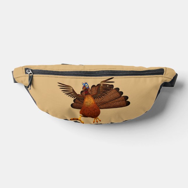 Riñoneras Charact animada de pavo de SlipperyJoe's Thanksend (Distribución)