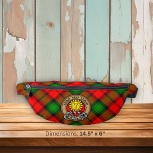 Riñoneras Clan Kerr Escudo por Tartán