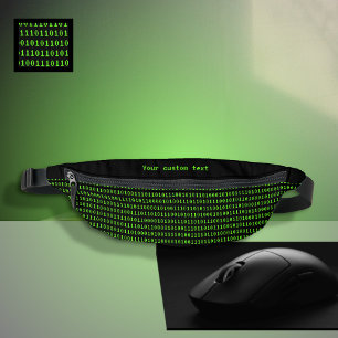 Riñoneras Código de computadora para nerds, geeks y profesio