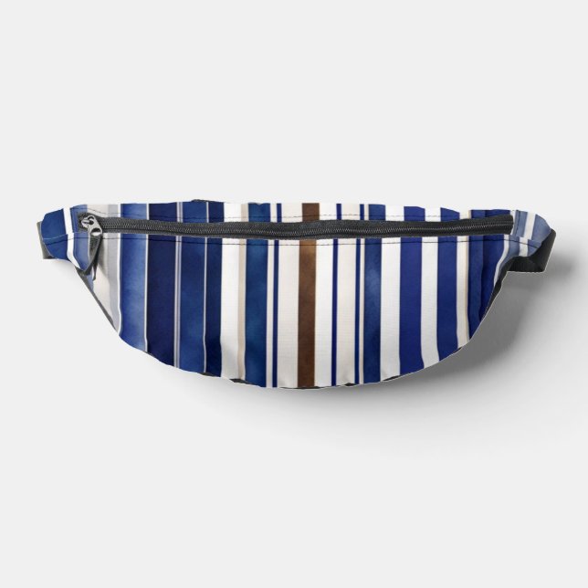 Riñoneras Colección de franjas de barco de moda azul de la m (Distribución)