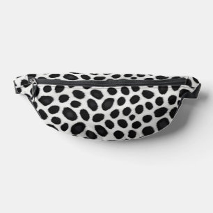 Riñoneras Colección de lujo moderna de Leopardo Blanco