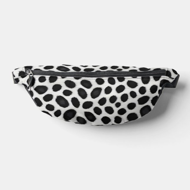 Riñoneras Colección de lujo moderna de Leopardo Blanco (Distribución)