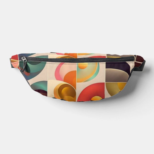 Riñoneras Colección de moda retro abstracta (Distribución)