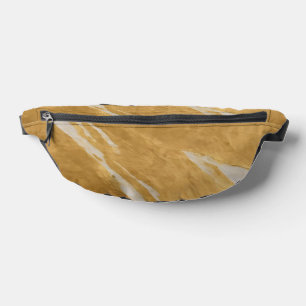 Riñoneras Colección moderna Art Deco Gold White Vintage