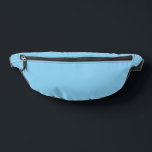Riñoneras Color sólido cielo azul bebé<br><div class="desc">Fanny Pack Storage Bag impresión estilo de coser y diversión casual accesorio de la declaración de moda impreso con el ilustracion de diseño de arte gráfico Baby Blue Sky Solid Color y selecto colección de productos de TheFabricSeal print on demand shop Zazzle.com #ZazzleMade https://www.zazzle.com/store/thefabricseal TheFabricSeal ©️ Original. El azul bebé...</div>