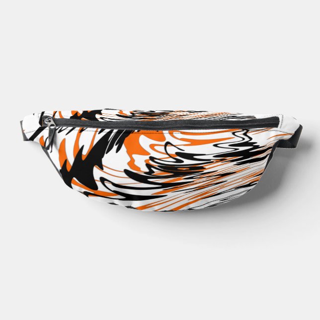 Riñoneras Colores bengalíes Naranja y líneas negras (Distribución)