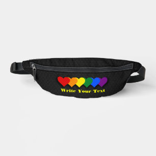 Riñoneras Corazones de orgullo LGBT 