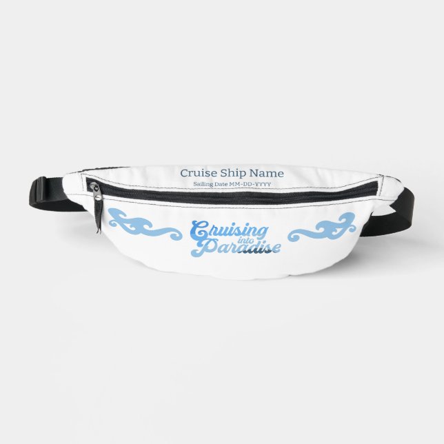 Riñoneras Cruzando hacia el paraíso (Anverso)