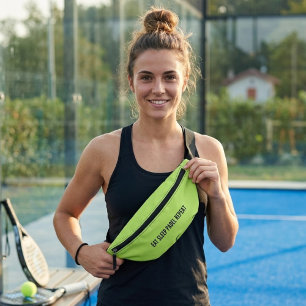 Riñoneras Custom Padel fanny pack with funny quote