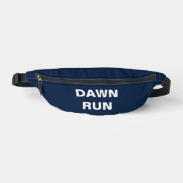 Riñoneras Custom sports fanny pack with motivational quote