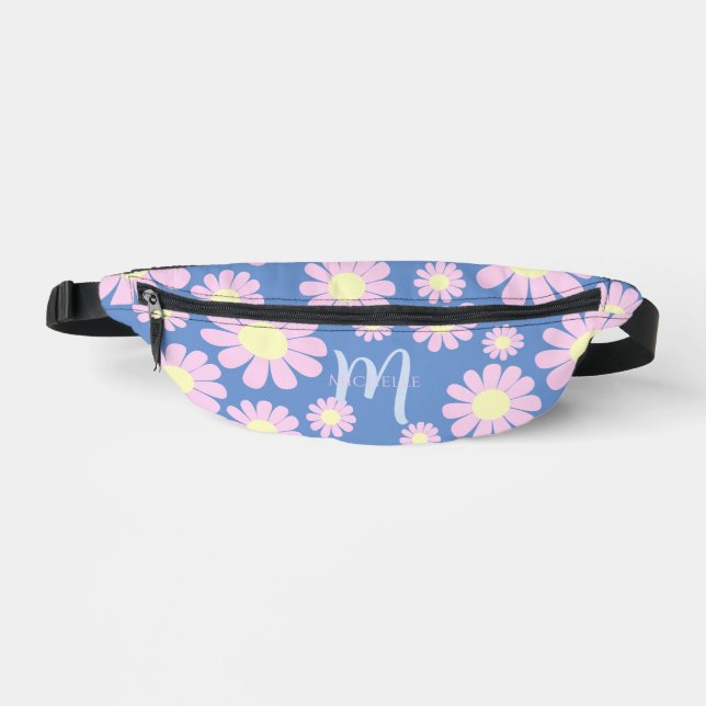 Riñoneras Daisy Blue Print Blue Cut Sew Bag (Anverso)