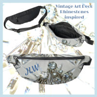 Diamantes de imitación Art Decó Vintage Silvery Gr