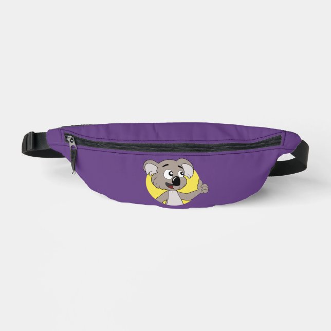 Riñoneras Dibujo de oso koala  (Anverso)