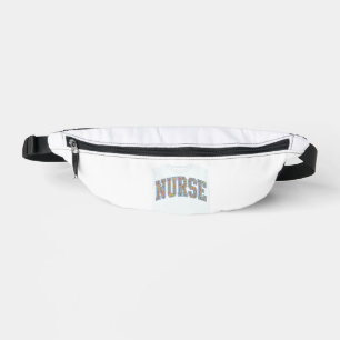 Riñoneras Diseño de camiseta con letras de equipo universita