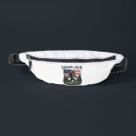Riñoneras Diseño de camiseta de la bandera americana vintage<br><div class="desc">Diseño de camiseta de la bandera americana vintage de Bigfoot Grandpa_1</div>
