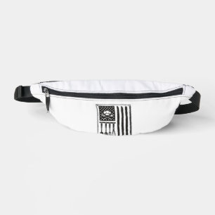 Riñoneras Diseño de camiseta de utensilios de cocina Bandera
