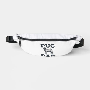 Riñoneras Diseño de camiseta para amante de perros con graba
