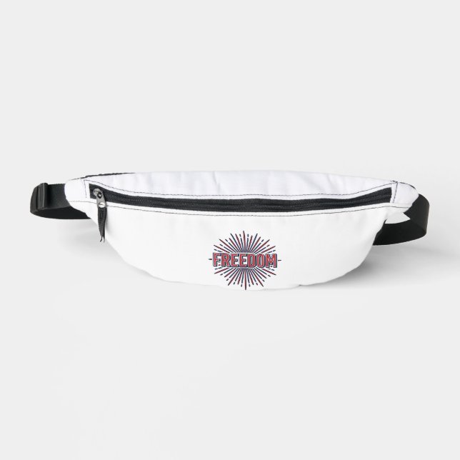 Riñoneras Diseño de camiseta vectorial de fuegos artificiale (Anverso)