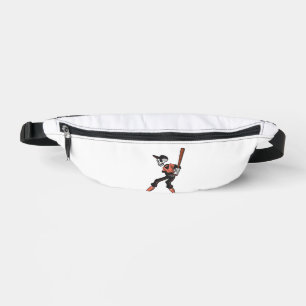 Riñoneras diseño de esqueletos de béisbol para jugadores de
