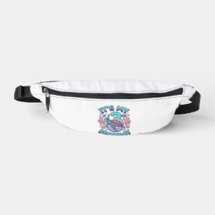 Riñoneras Diseño de grabado vintage de tortuga para 3er cump