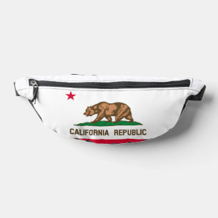 Riñoneras Diseño de la bandera del estado de California
