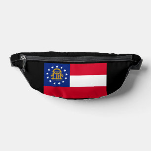 Riñoneras Diseño de la bandera del estado de Georgia