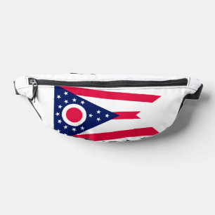 Riñoneras Diseño de la bandera del estado de Ohio