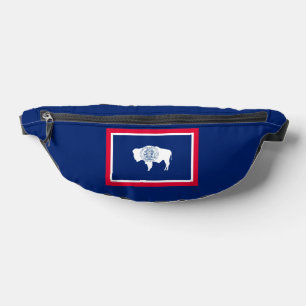 Riñoneras Diseño de la bandera del estado de Wyoming
