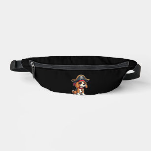 Riñoneras Disfraz de pirata Beagle Bandera Jolly Roger Cráne